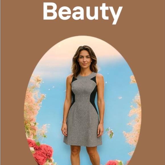 NWT BANANA REPUBLIC Tweed Sheath Elegant Women's Mini Dress Size 10 - Picture 8 of 16